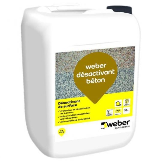 WEBER DÉSACTIVANT BÉTON