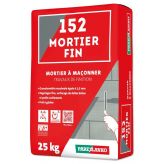 152 MORTIER FIN 25KG