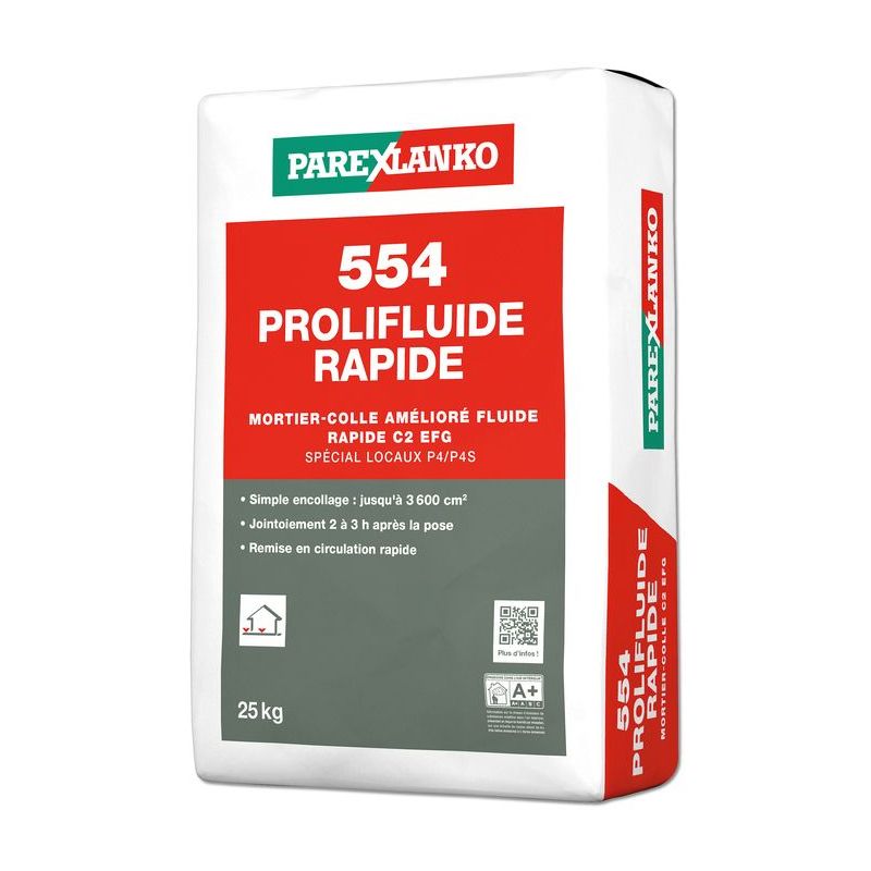 554 PROLIFLUIDE RAPIDE 25KG