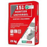 151 MORTIER UNIVERSEL 25KG