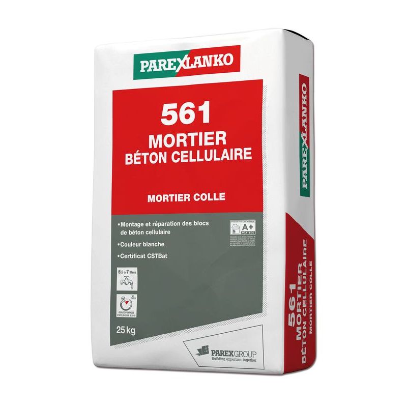 561 MORTIER BETON CELLULAIRE 25KG