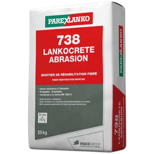 738 LANKOCRETE ABRASION 25KG