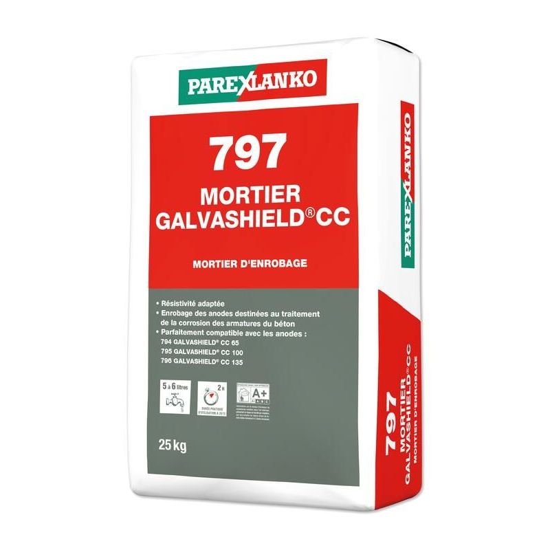 797 MORTIER GALVASHIELD CC 25KG